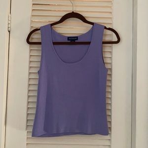 VINTAGE Ann Taylor Silk Woven Tank